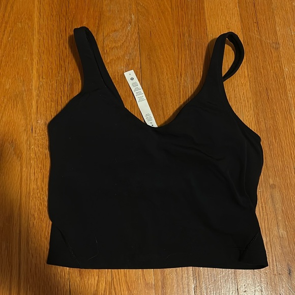 Lululemon Align Tank Top Black Size 4 Like New - Picture 1 of 3